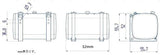 LESU 1/14 トラック・トレーラー　油圧タンク　各種サイズあり