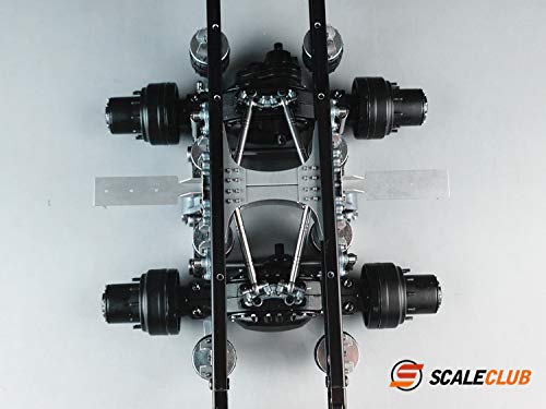 【新品】タミヤ1/14トレーラー　scale club製　エアーバー 1/14 トラック・トレーラー SCALECLUB製 エアサス8個 取付キット