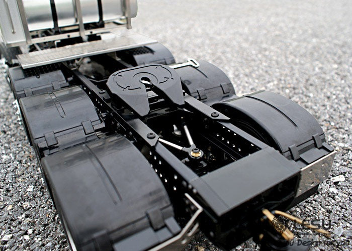 LESU 1/14 トラック トレーラー1851タイプシャーシ 8X8 全輪駆動