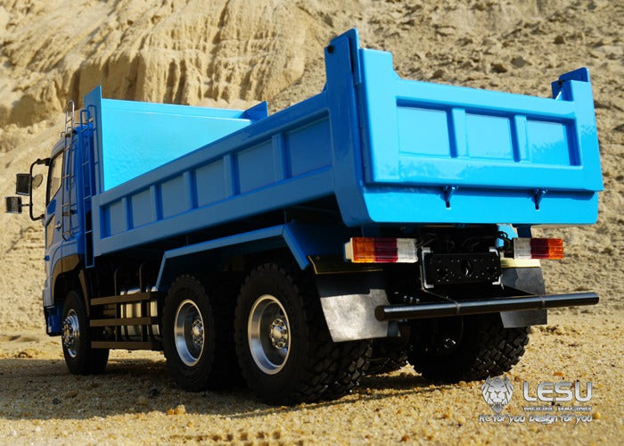 LESU 1/14トラック・トレーラー700タイプ6×6駆動デフロック付油圧ダンプ – ROC model