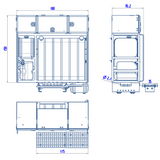 LESU 1/14 トラック・トレーラー 重設備 DIY Bタイプ 作業灯付き