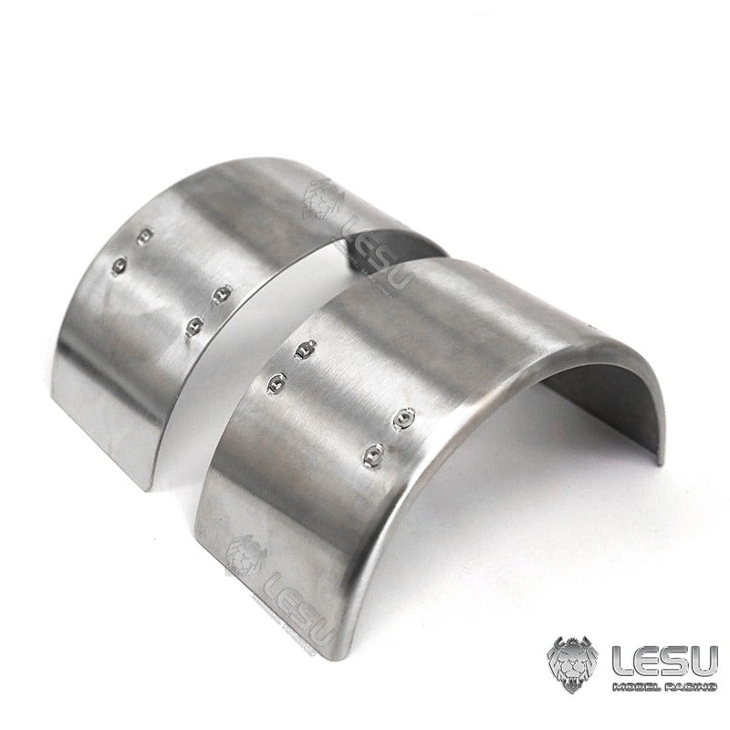 LESU 1/14 トラック・トレーラー ステンレス製タイヤハウス 1軸分